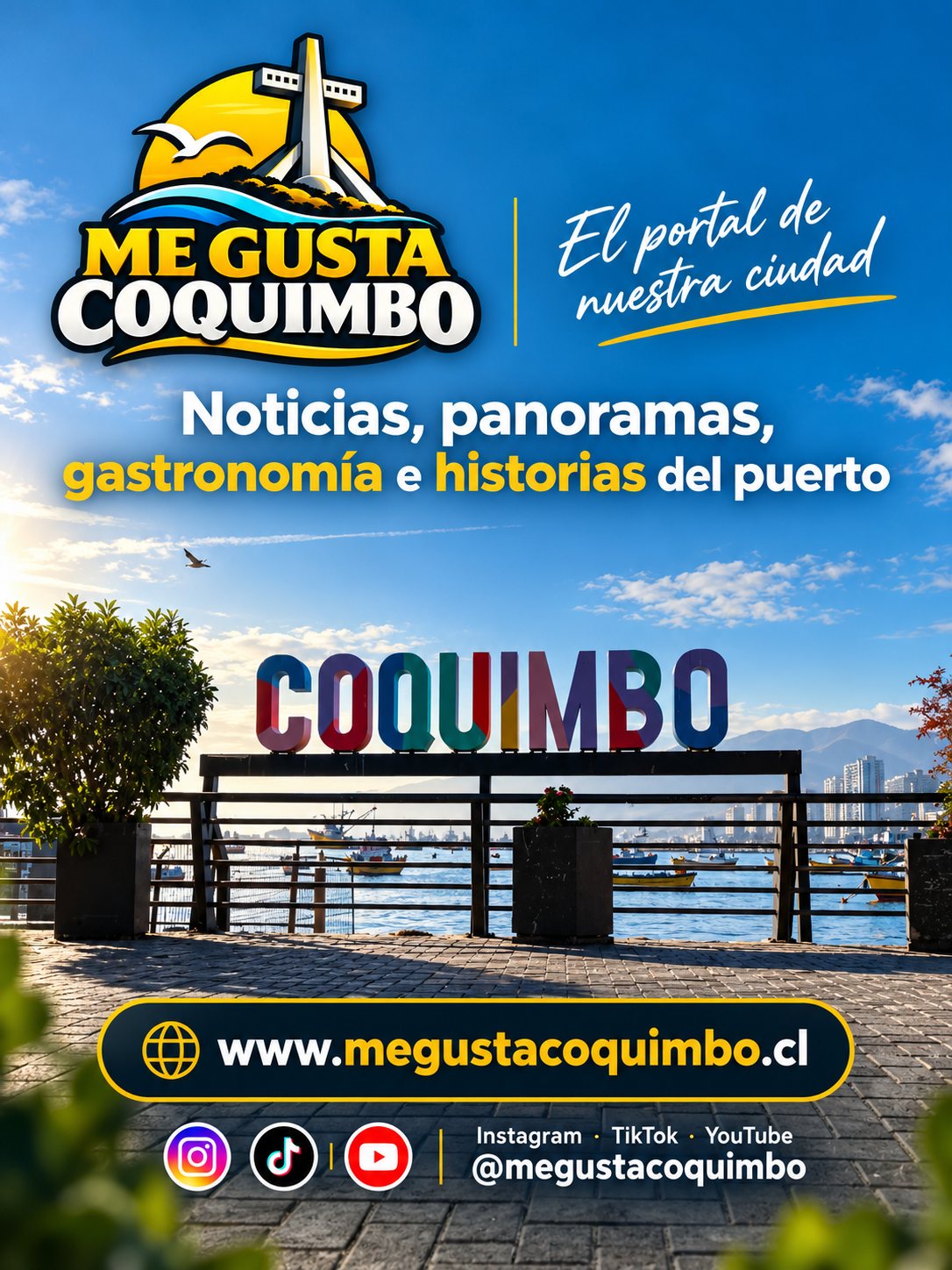 Me Gusta Coquimbo inicia una nueva etapa: nuestra ciudad tiene mucho que contar